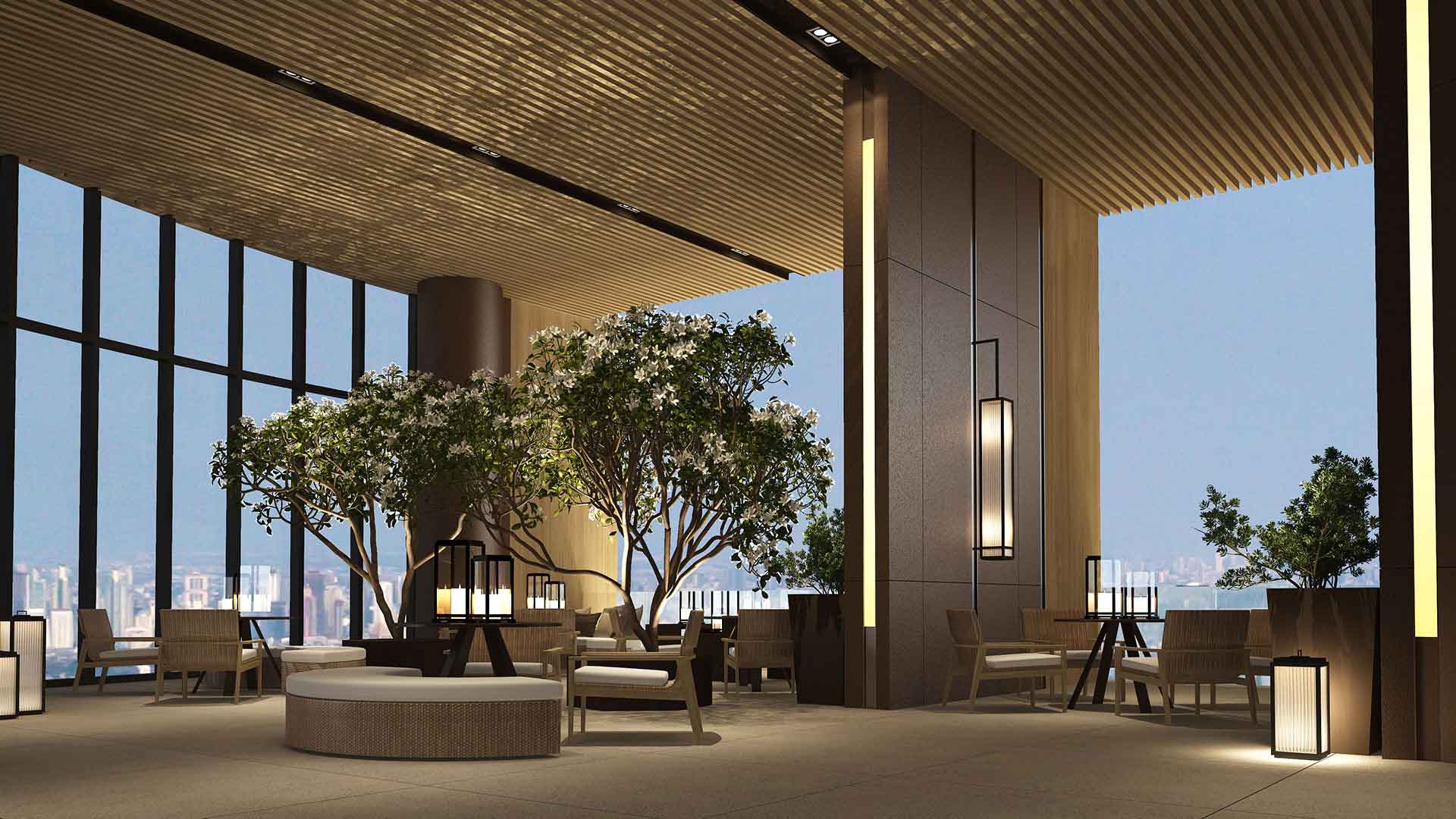 Banyan Tree Residences Bangkok Outdoor-Lounge---BBQ