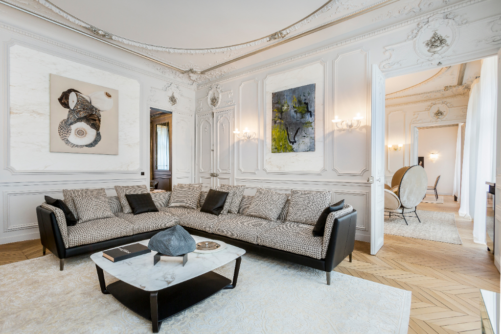 Historic Apartment For Sale in Golden Triangle, Paris